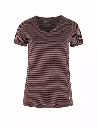 FJÄLLRÄVEN | T-shirt da donna Abisko Cool W | dunkelrot